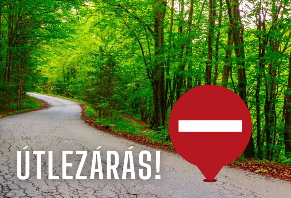 Útlezárás fakitermelés miatt