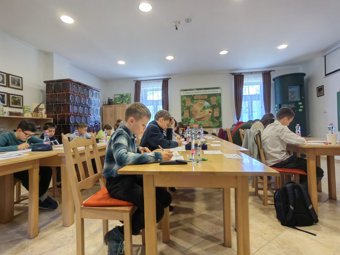 Kaán Károly Verseny megyei fordulója Sasréten