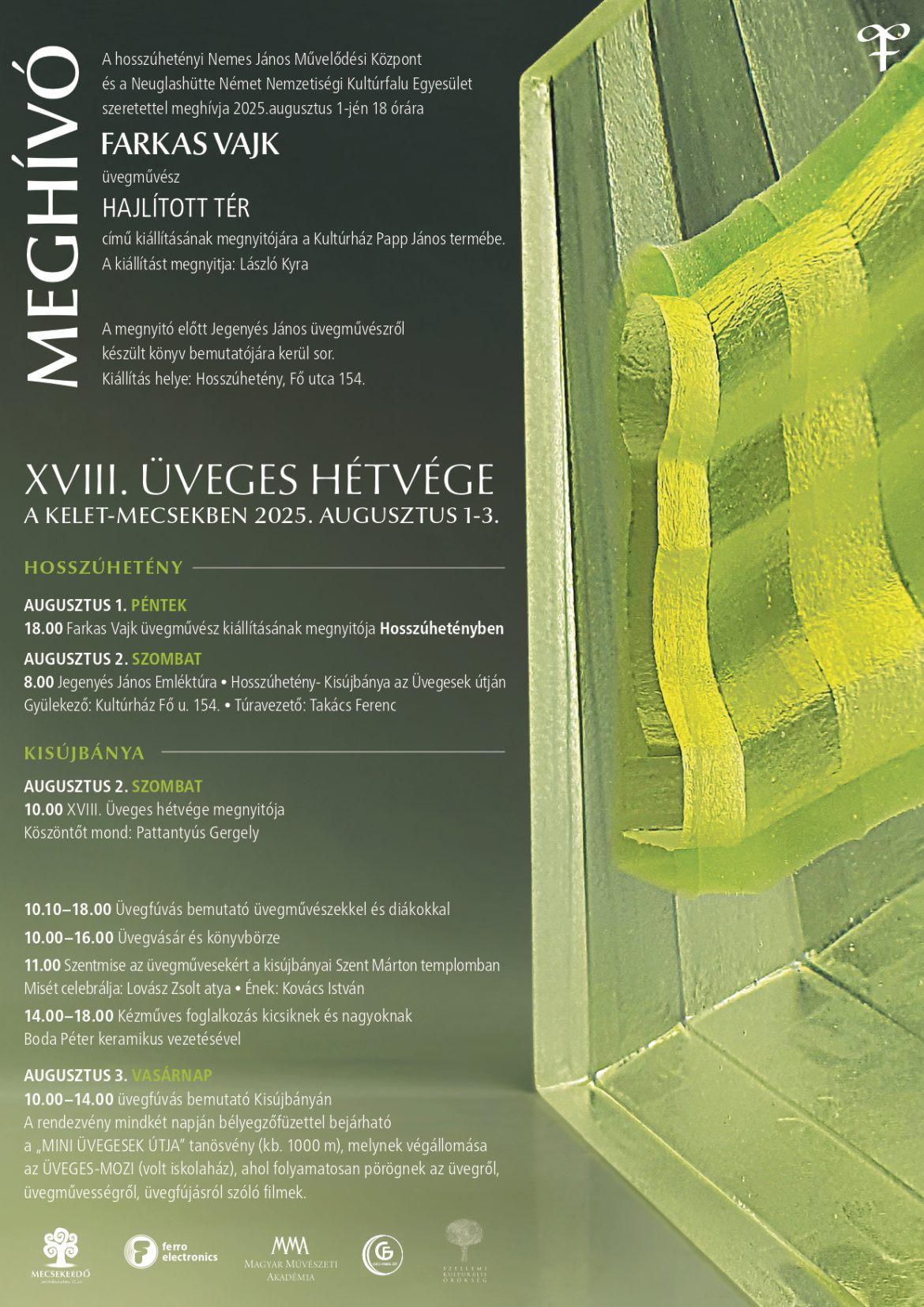 XVIII. Üveges Hétvége a Kelet-Mecsekben